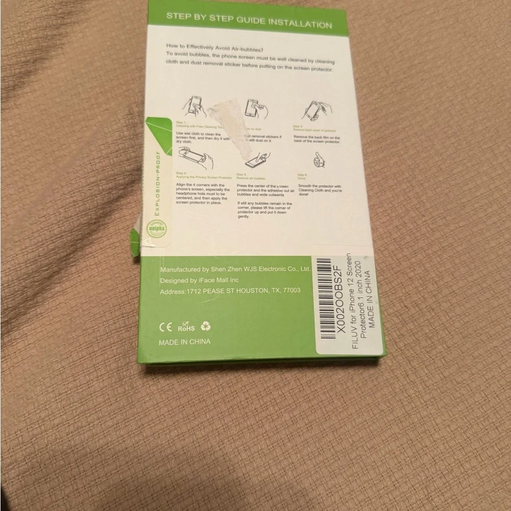 Screen Protector Tempered Glass for Smartphones Clear/Privacy